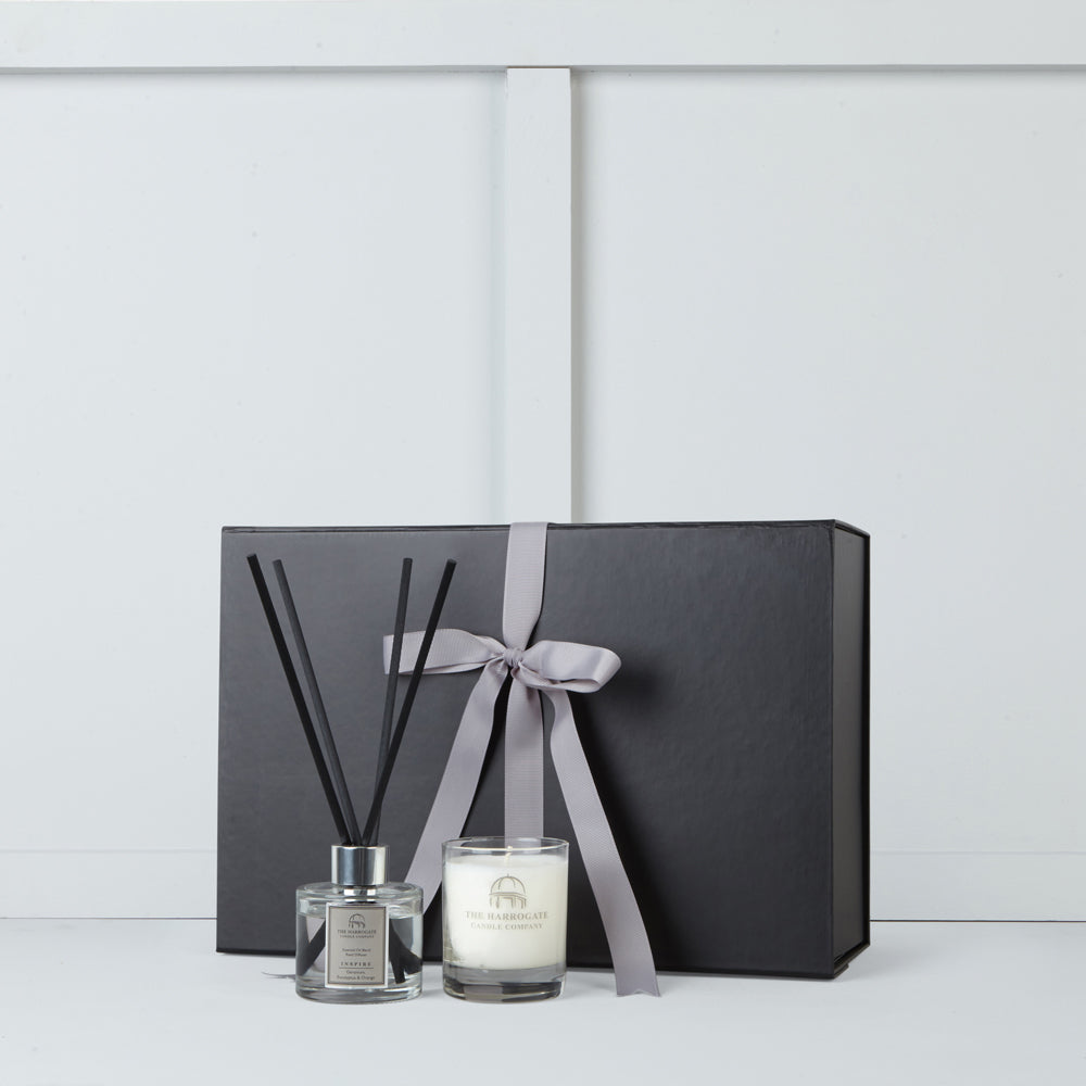 Image of candle and diffuser by The Harrogate Candle Company