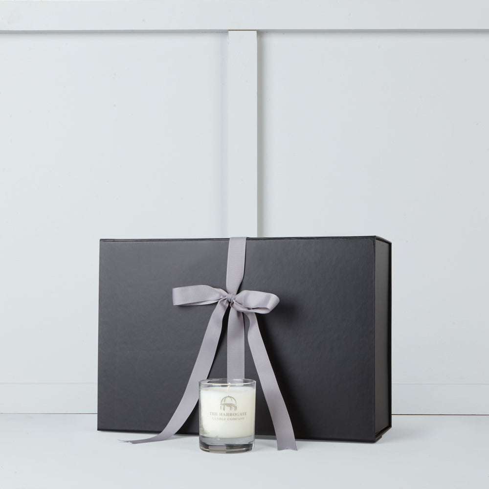 Scented candle by The Harrogate Candle Company 